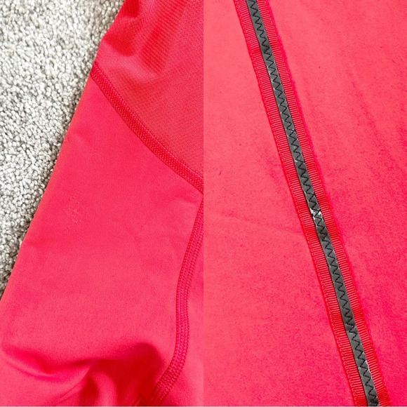 lululemon athletica Red Quilted Sweatshirt - Picture 12 of 14